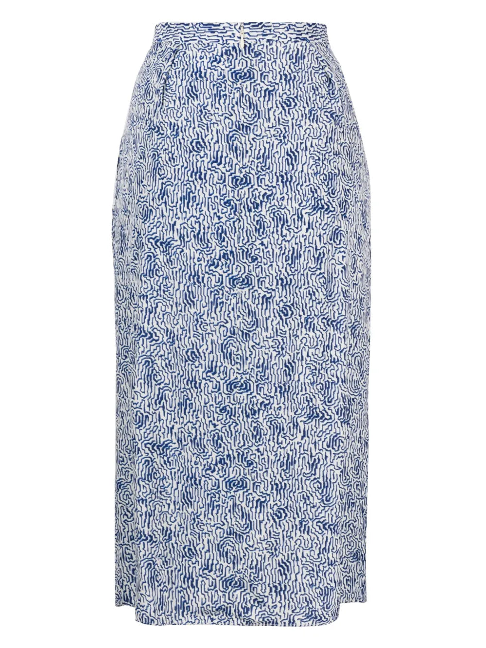 Eolia Abstract-Print Midi Skirt