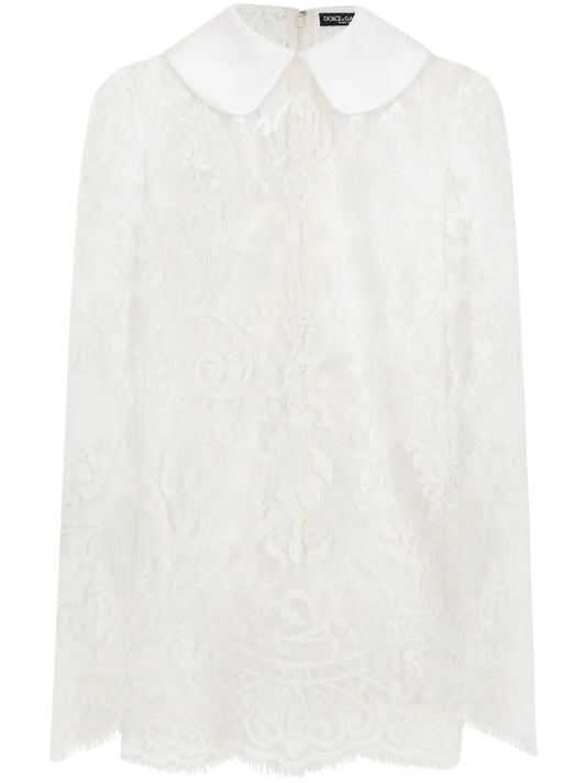 Peter Pan Collar Lace Minidress
