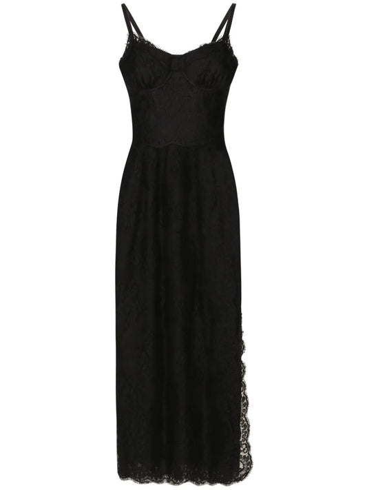 Chantilly-Lace Slip Dress