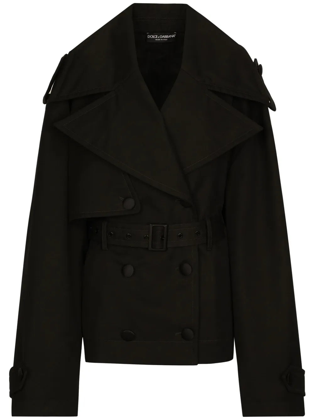 Belted Double-Breasted Jacket