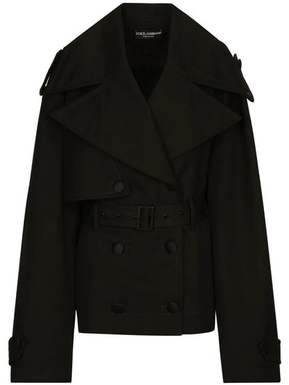 Belted Double-Breasted Jacket