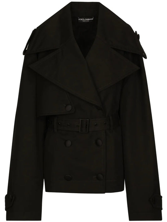 Belted Double-Breasted Jacket