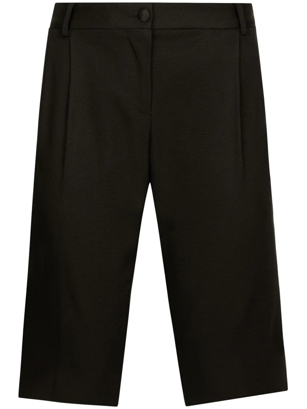Pleat-Detail Tailored Shorts