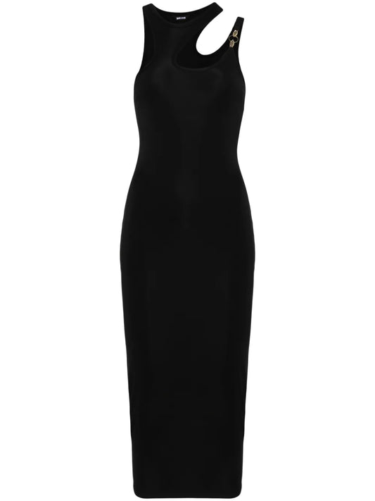 Cut-Out Jersey Midi Dress
