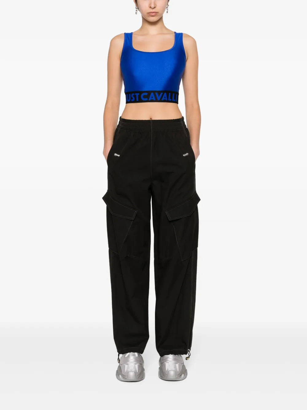 Logo-Underband Crop Top