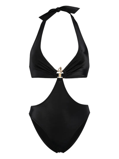Metallic-Snake One-Piece