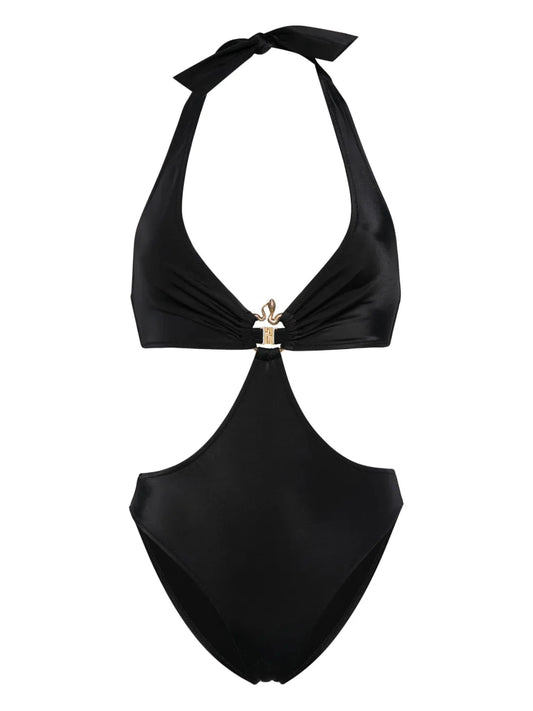 Metallic-Snake One-Piece