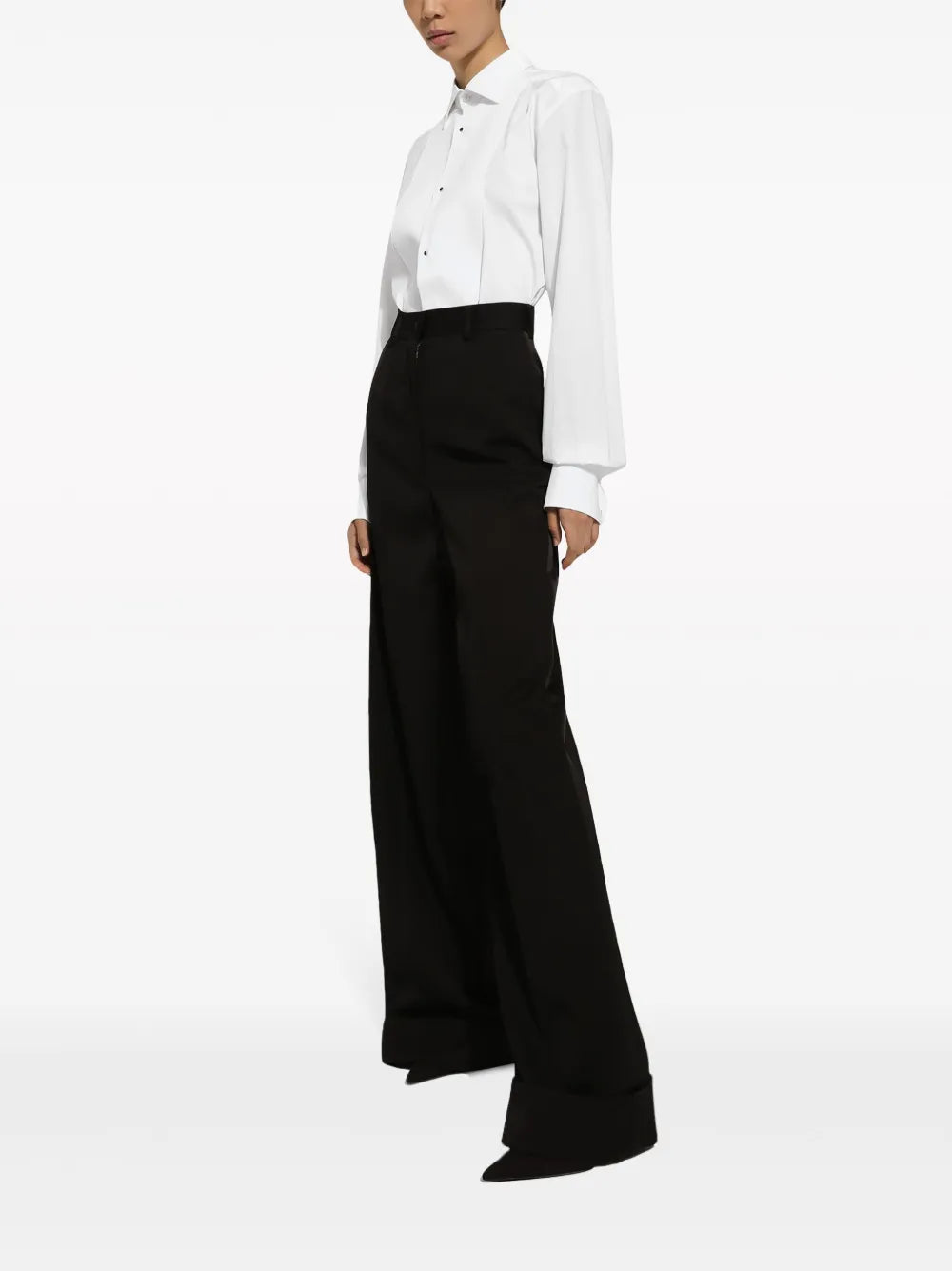 Wide-Leg Trousers