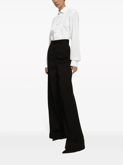 Wide-Leg Trousers