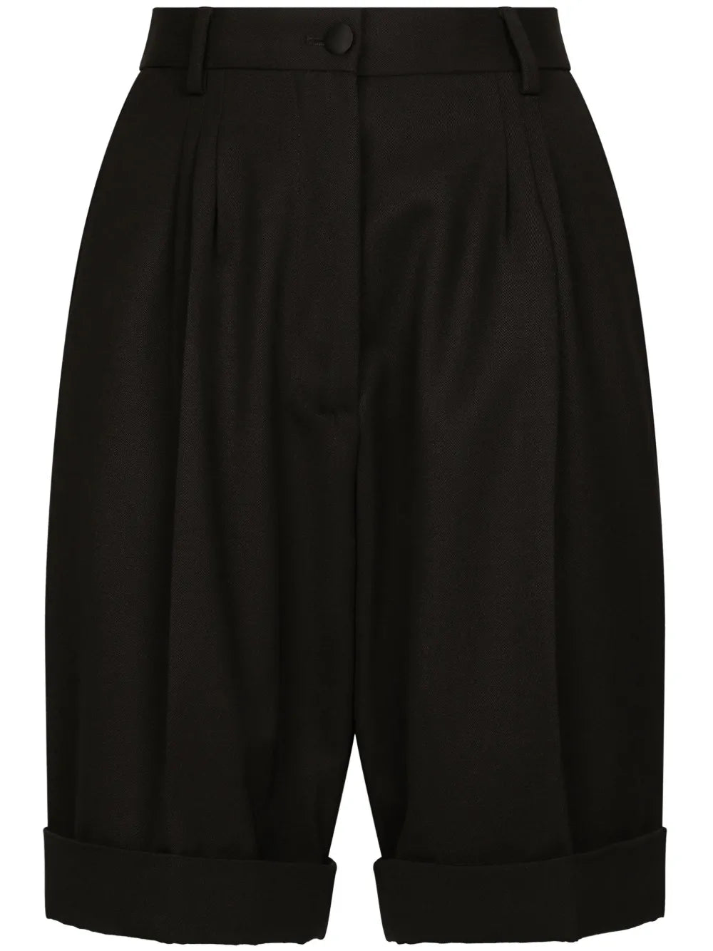 High-Waist Tailored Shorts