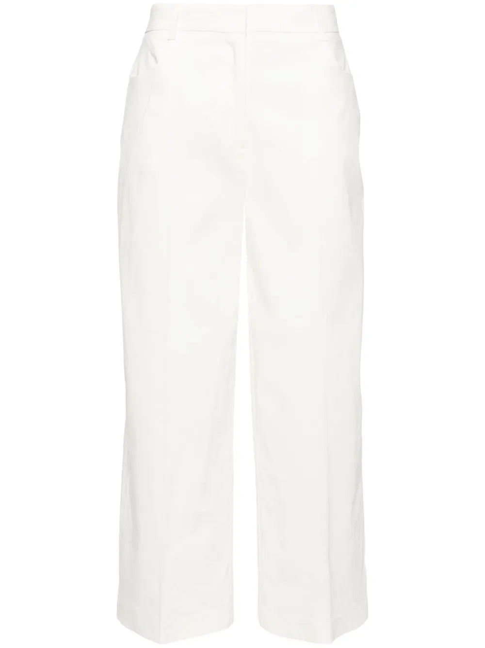 Protesilao Linen Blend Cropped Trousers