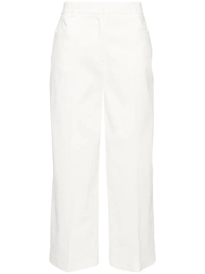 Protesilao Linen Blend Cropped Trousers