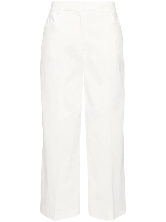 Protesilao Linen Blend Cropped Trousers