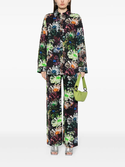 Sophia Abstract-Pattern Print Shirt