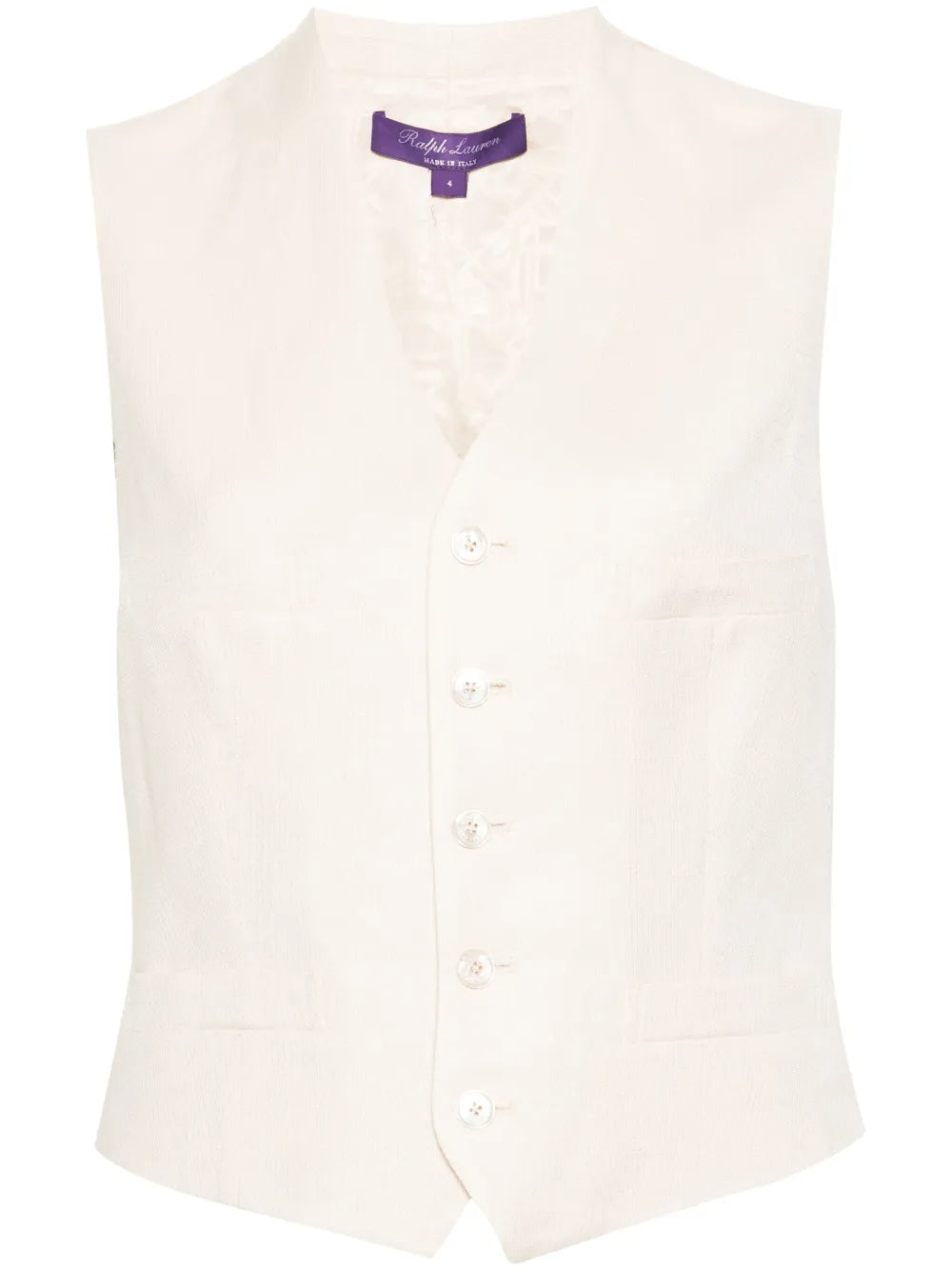 Logo-Jacquard Vest