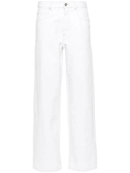 Joanny Mid-Rise Straight-Leg Jeans