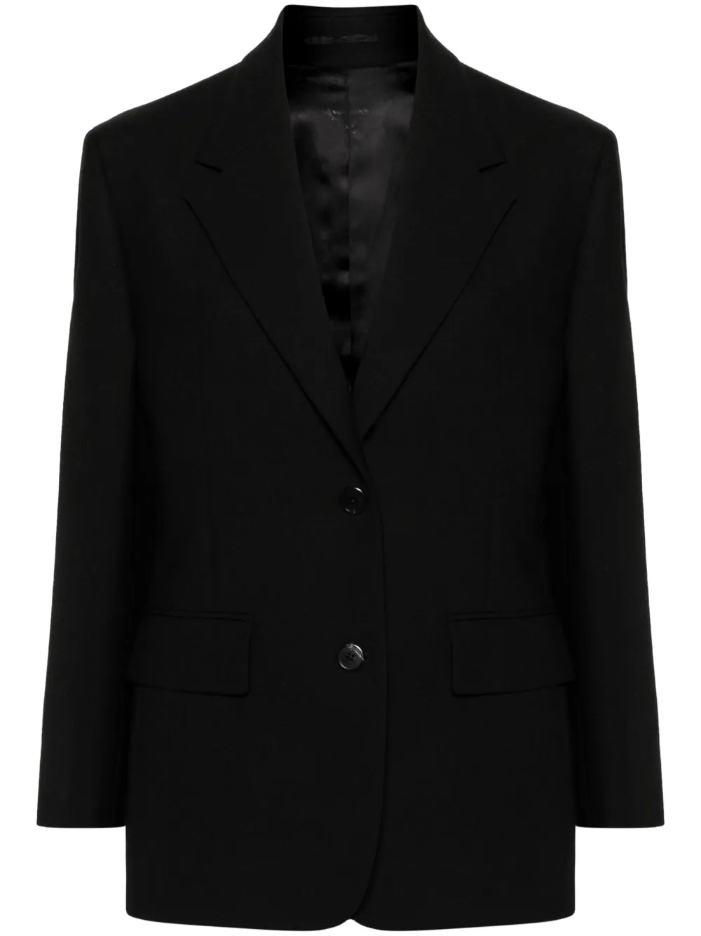 Single-Breasted Wool Blazer