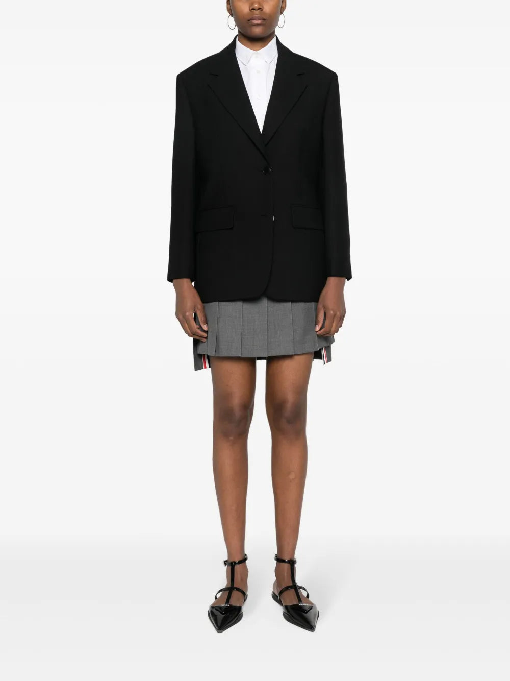 Single-Breasted Wool Blazer