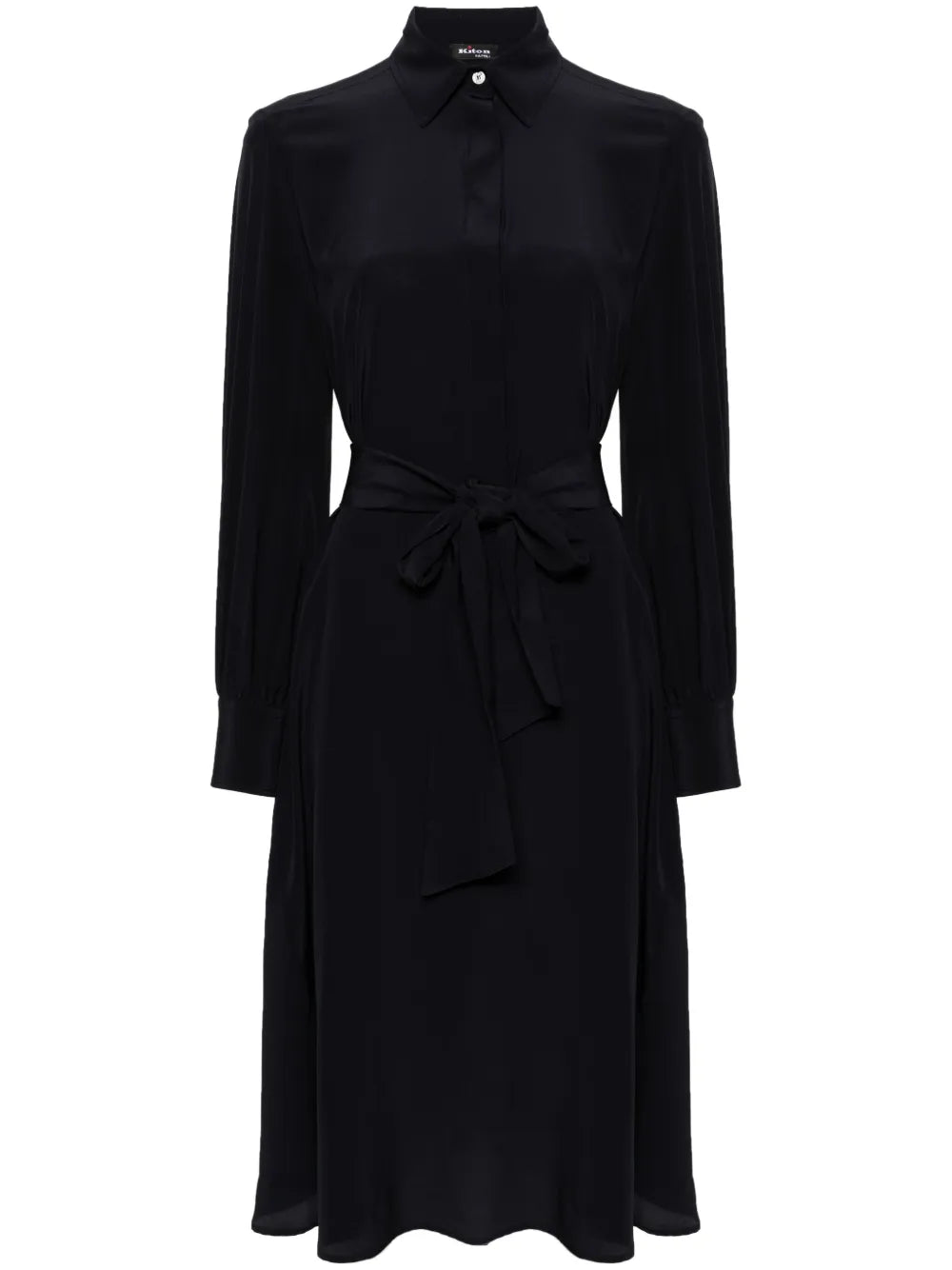 Buttoned Midi Shirtdress