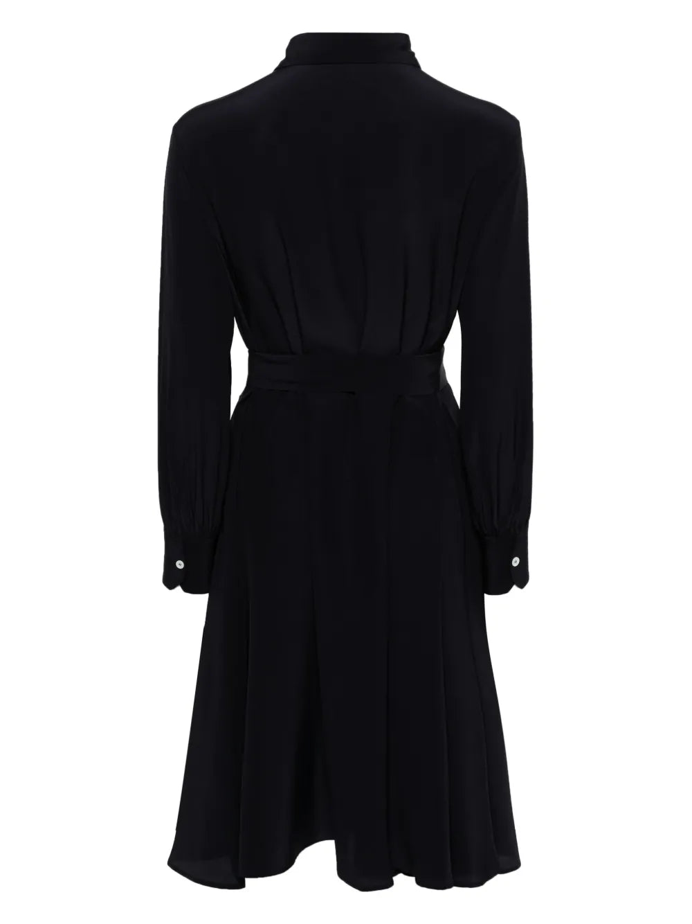 Buttoned Midi Shirtdress