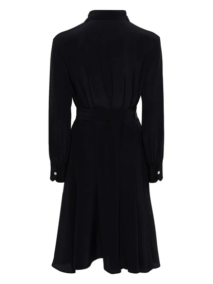 Buttoned Midi Shirtdress