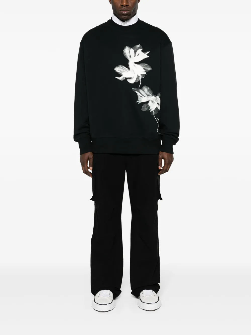 Gfx Floral-Print Sweatshirt