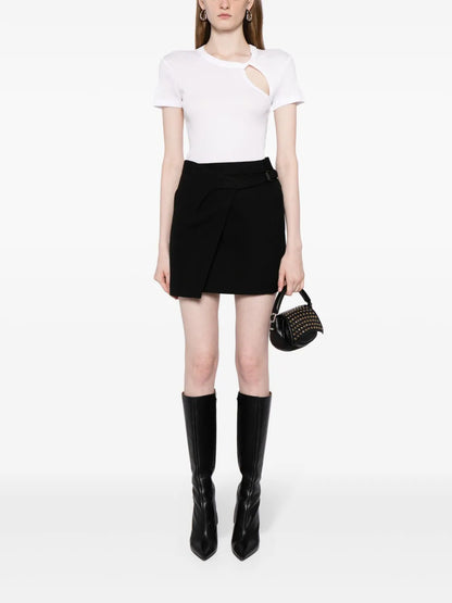 Asymmetric Short-Sleeve Top