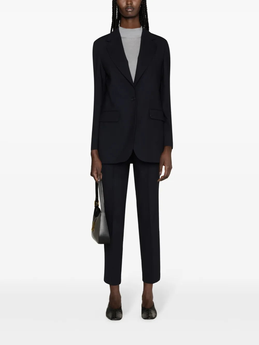 American-Vent Virgin-Wool Blazer