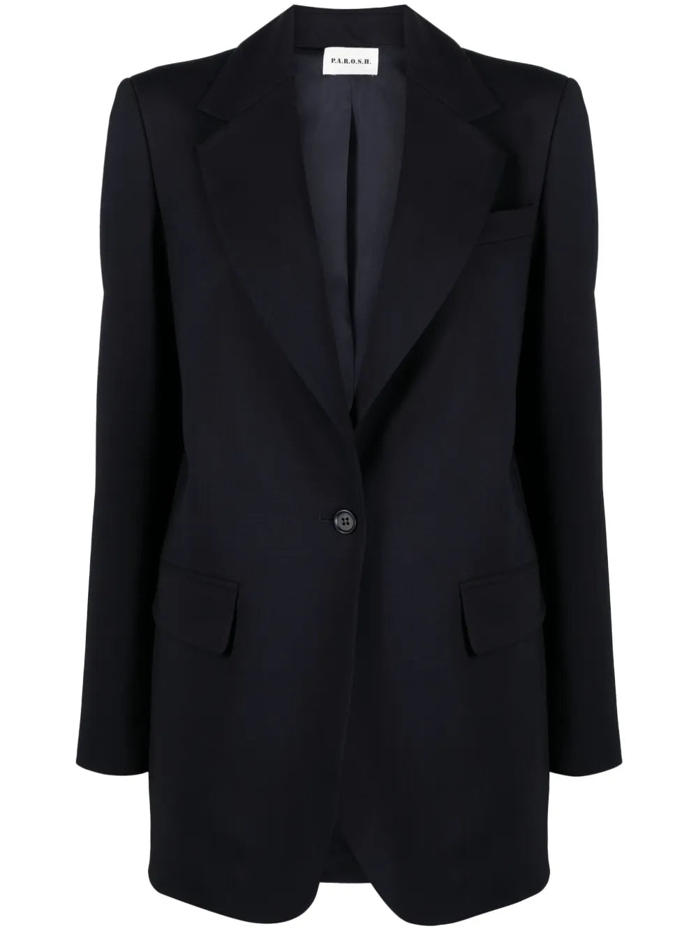 American-Vent Virgin-Wool Blazer