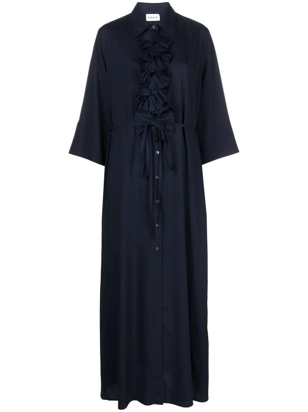 Palmer Pleated-Detailed Shirt Dress