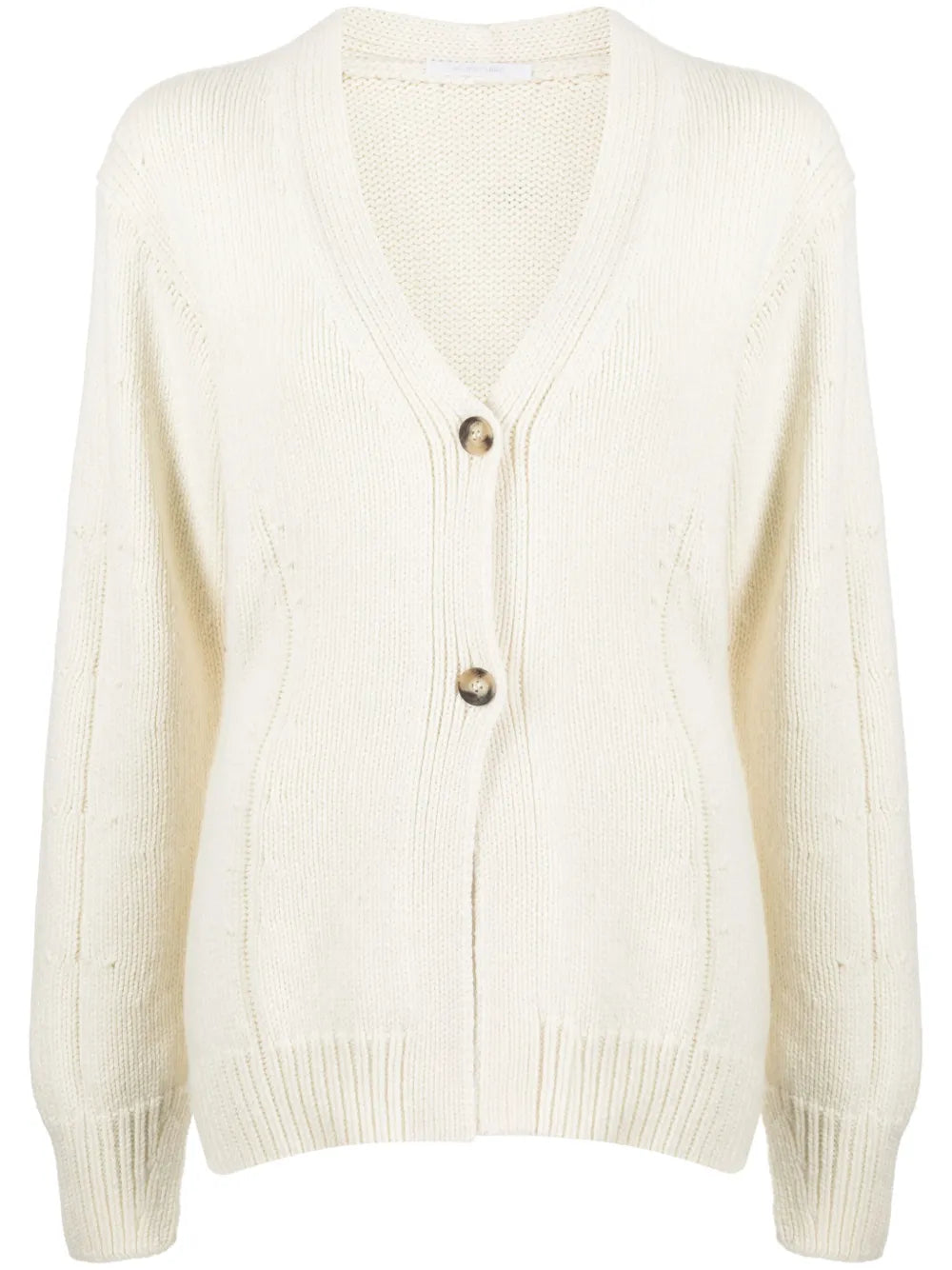 V-Neck Tailored Cardigan