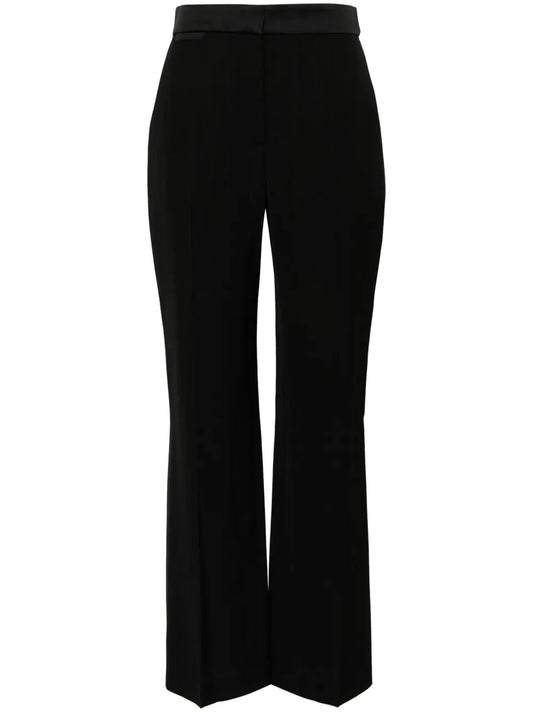 Pressed-Crease Long-Length Straight-Leg Trousers