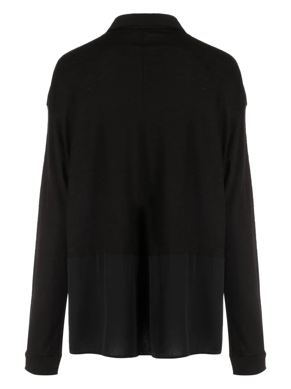 Panelled Virgin Wool-Blend Top