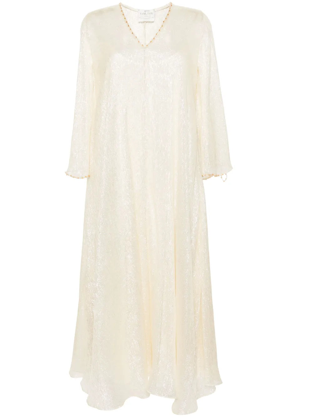 Lurex Kaftan Maxi Dress
