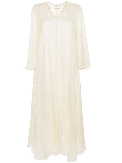 Lurex Kaftan Maxi Dress