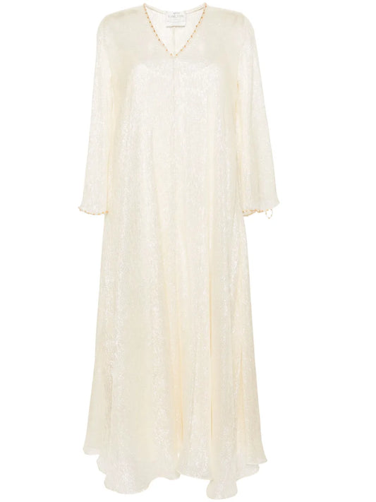 Lurex Kaftan Maxi Dress