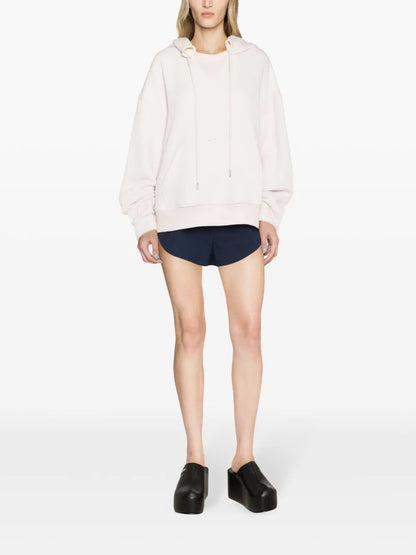 Ripped Cotton Hoodie