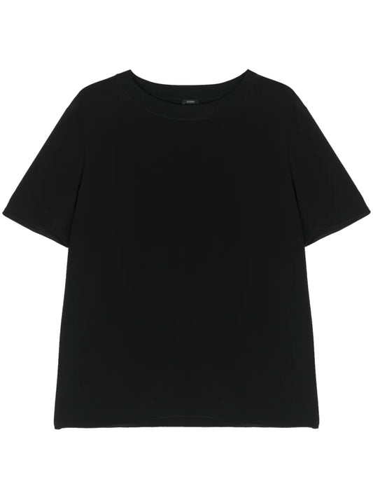 Rubin Crepe-De-Soie Silk T-Shirt