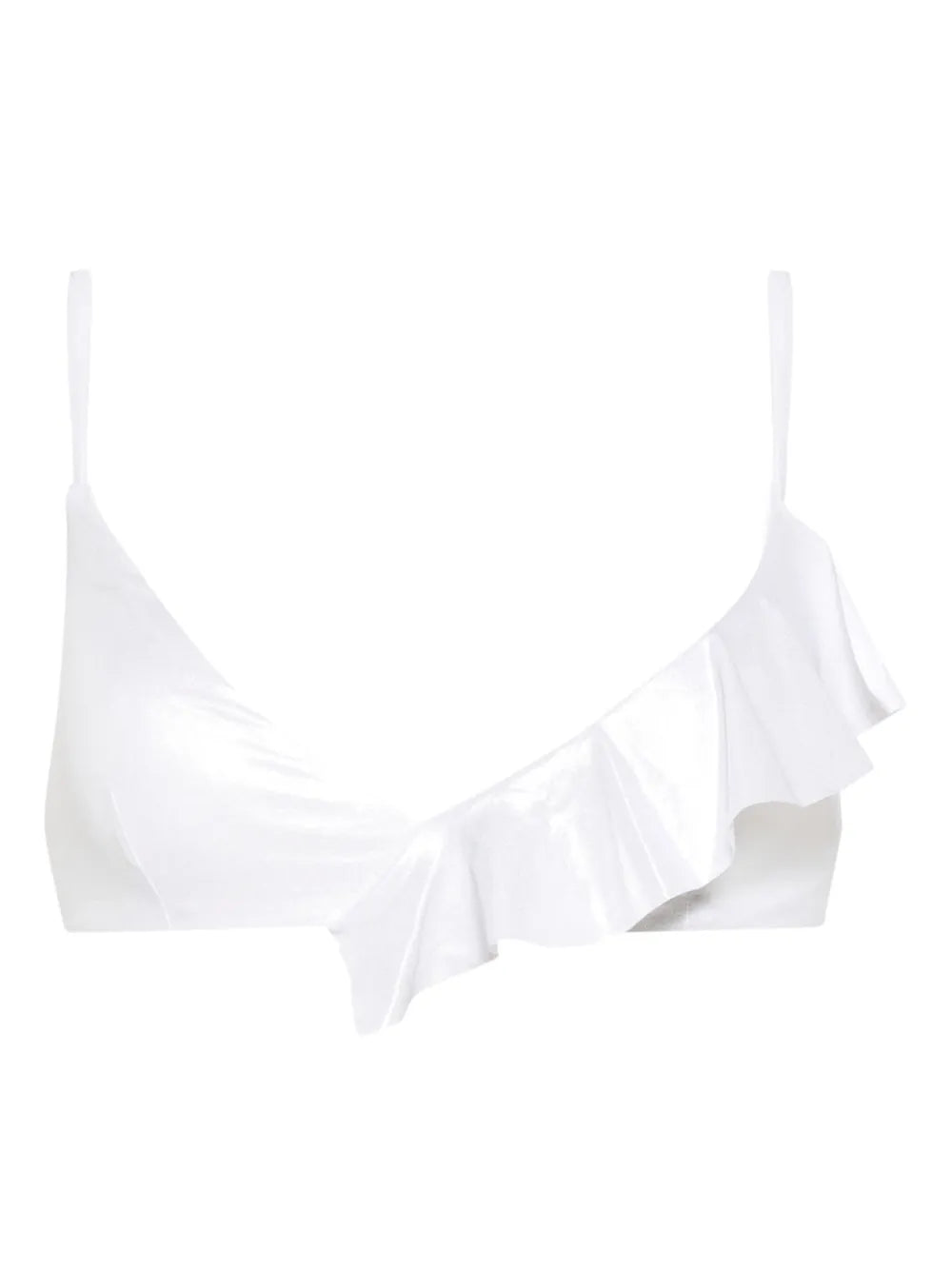 Newport Ruffle-Trim Bikini Top