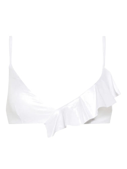 Newport Ruffle-Trim Bikini Top