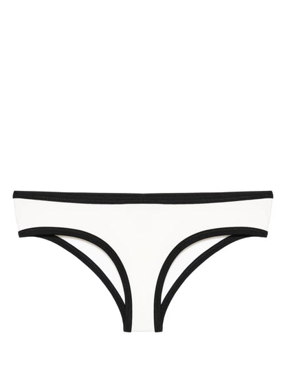 Ligne Contrasting-Trim Bikini Bottoms