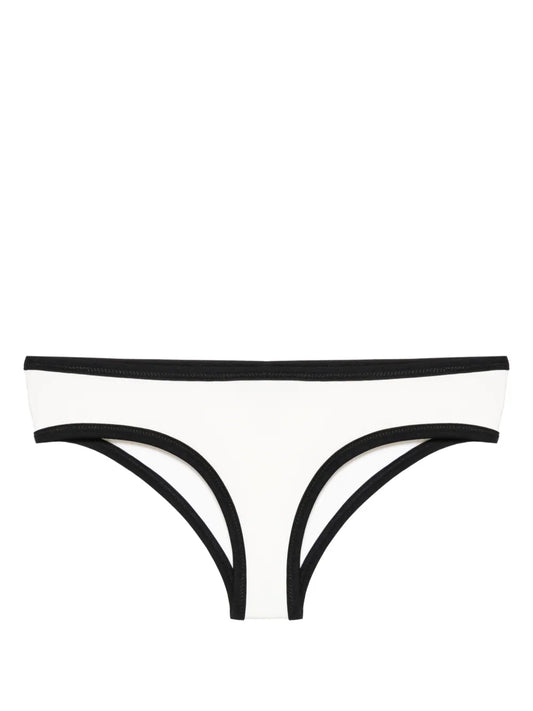 Ligne Contrasting-Trim Bikini Bottoms