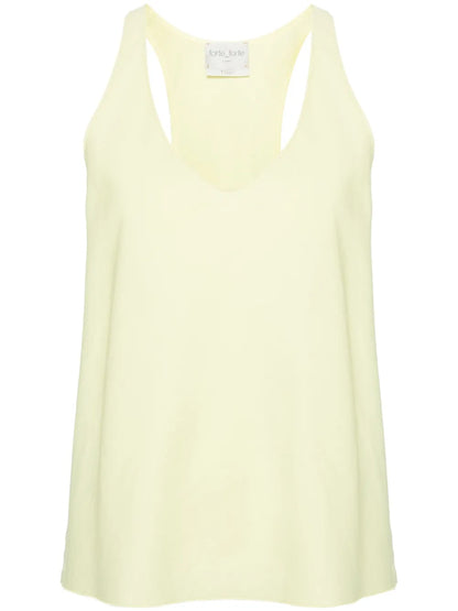 Racerback Fine-Ribbed Top