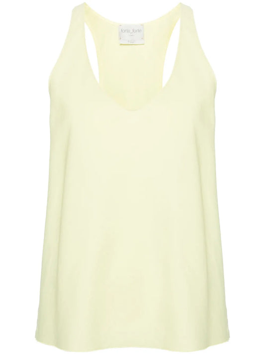 Racerback Fine-Ribbed Top