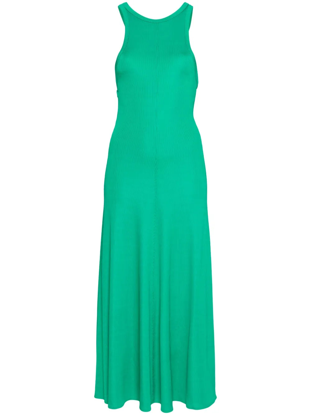 A-Line Ribbed Maxi Dress