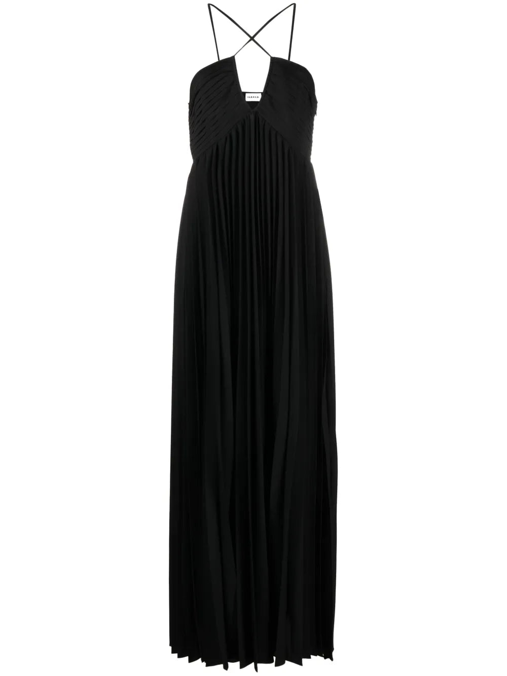 Palmer Pleated Long-Length Dress