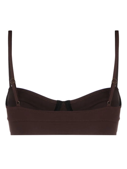 Zahara Square-Neck Bikini Top