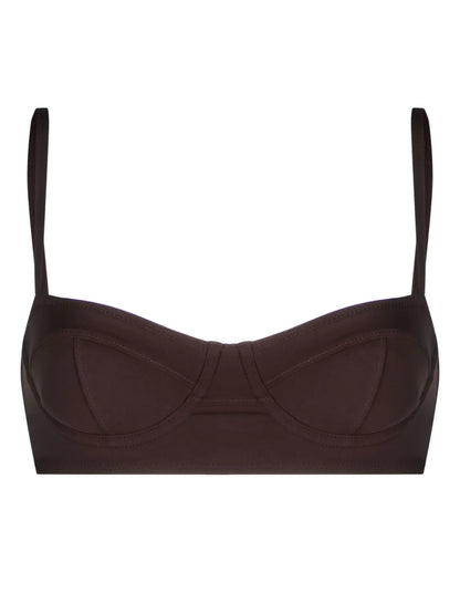 Zahara Square-Neck Bikini Top