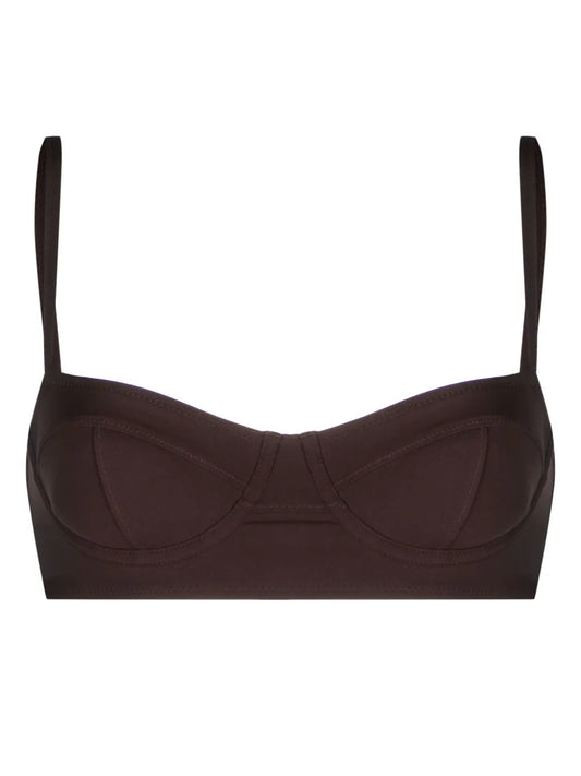 Zahara Square-Neck Bikini Top