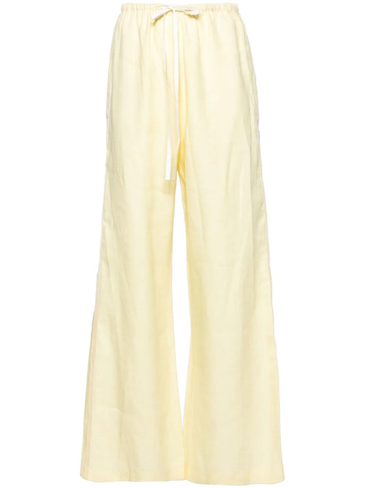 Linen Palazzo Trousers